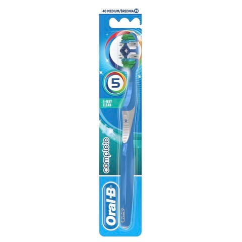 Oral-B Toothbrush Complete 5 Way Clean Medium Manual