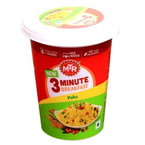 MTR 3 Minute Breakfast Poha Cup 80g