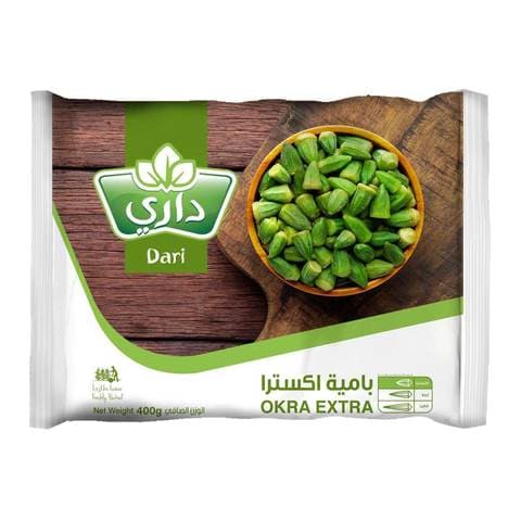 Buy Dari Frozen Okra Extra 400g in Saudi Arabia