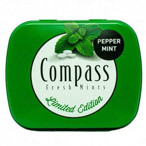 Compass Drops Fresh Mints Peppermint 14 Gram