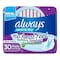 Always Cool &amp; Dry No Heat Feel Maxi Thick Large Sanitary Pads with Wings 30 Pads
