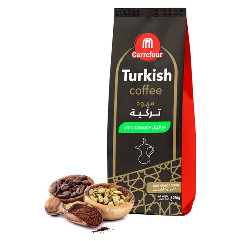 كاريفور قهوة تركية بالهيل 250 غرام