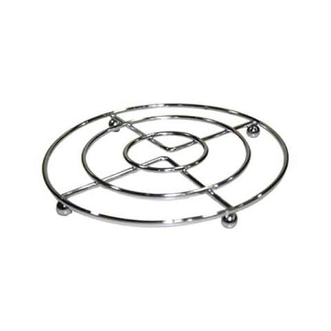 Raj Stainless Steel Hot Stand Silver 16cm