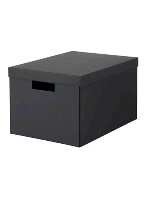 Tjena - Storage Box With Lid Black price in UAE | Carrefour UAE ...