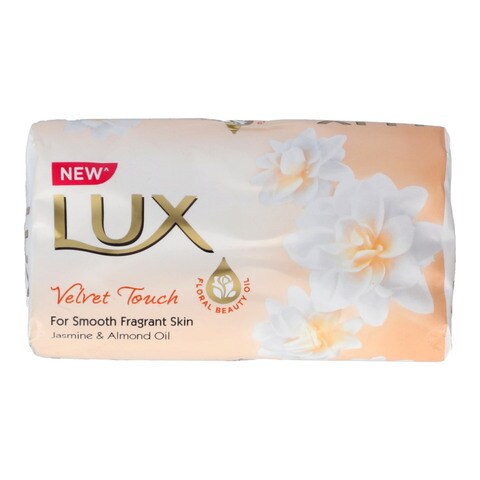 Lux Velvet Touch Soap Jasmine &amp; Almond Oil 175g
