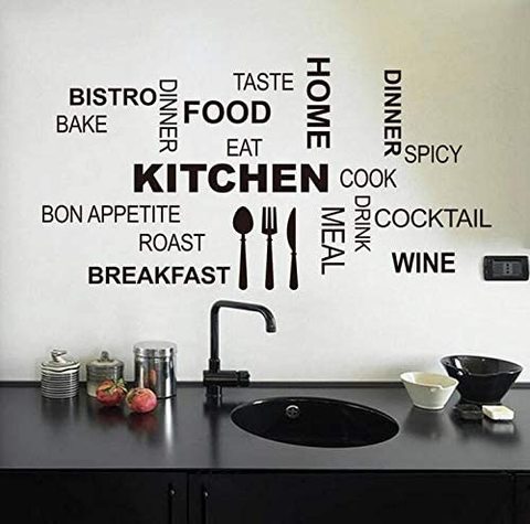 Buy Other Waterproof Decorative Wall Stickers Kitchen Dining Room Wall Decals Online Shop Home Garden On Carrefour Uae