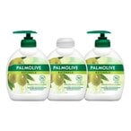Buy Palmolive Liquid Hand Soap Pump Olive And Milk Liquid Handwash White 300ml Pack of 3 in UAE