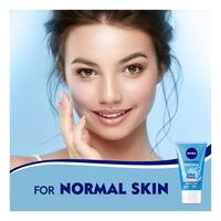 NIVEA Face Wash Cleanser Refreshing Cleansing Normal Skin 150ml Pack of 2