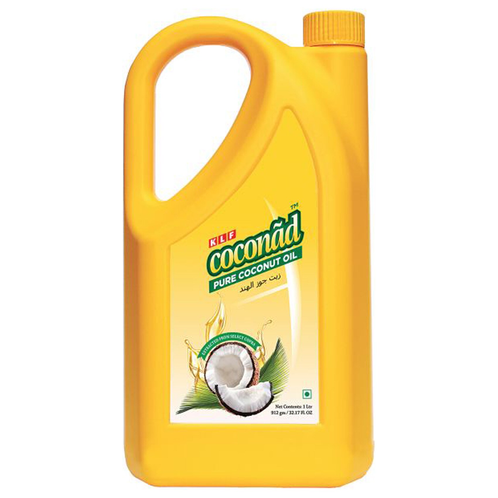 Buy KLF Coconad Pure Coconut Oil 1L Online Shop Food Cupboard on