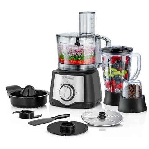 Pædagogik farvestof hæk Buy Black+Decker Food Processor 600W FX650-B5 Online - Shop Electronics &  Appliances on Carrefour UAE