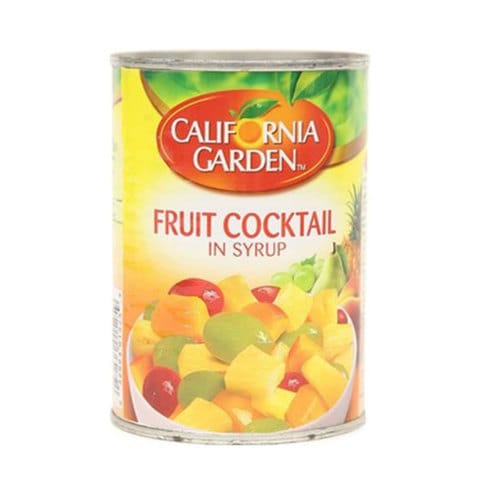 California Garden Ready-To-Eat Canned Fruit Cocktail In Syrup 415g