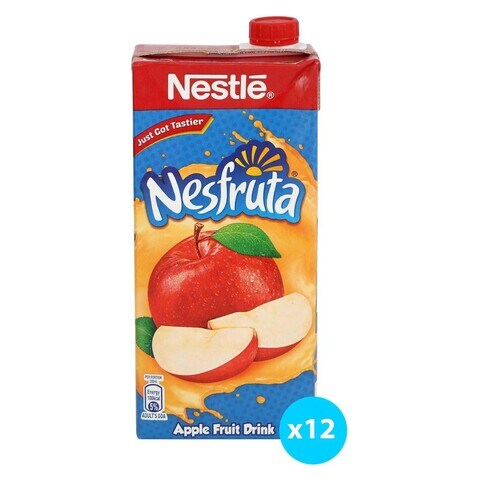 Nesfruta Apple Juice 1 lt (Pack of 12)