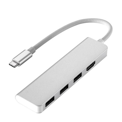 AONE - Type-C To HDMI 4 In 1 HDMI + USB 3.0 * 3