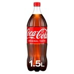 Buy Coca-Cola Original Taste Carbonated Soft Drink PET 1.5L in UAE