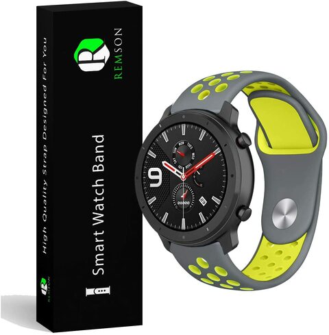 Buy Remson Amazfit Gtr 47mm Silicone Sports Waterproof Watchband