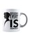 muGGyz This Mug Belongs To The World&#39;s Best Wildland Firefighter Printed Coffee Mug White/Black/Red 8x9.5x8centimeter