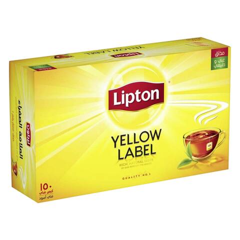 Lipton Yellow Label Yellow Label Black Tea Bags  Classic  150 Tea Bags