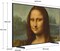 Samsung Smart TV, The Frame, Lifestyle QLED 4K, LS03B, 55 Inch, Black, 2022, Customizable Bezel, Quantum Dot, Dolby Atmos Audio, Smart Hub, With 4 Speakers, QA55LS03BAUXZN