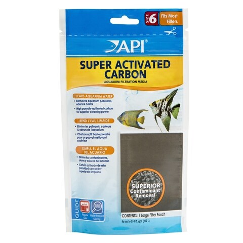 اشتري API Super Activated Carbon Pouch, Size 6 في الامارات