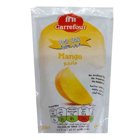 Carrefour Juice Mango Flavor 200 Ml