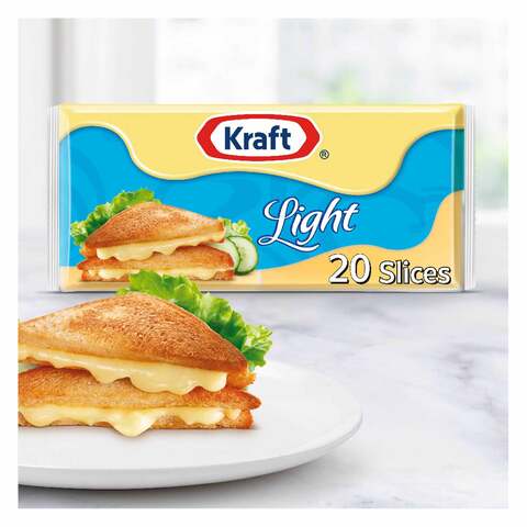 Kraft Light Cheese Slices 400g