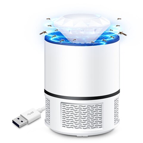 Generic-Electric Mosquito Killer Lamp USB Power Anti-mosquito Trap LED Night Light Lamp Bug Insect Killer Light Repeller