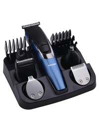 Sonashi 9 In 1 Rechargeable Hair Clipper Set With Fine Blade, Hair Trimmer, Nose Trimmer, Shaver, Micro Trimmer &amp; Cordless Function SHC-1042N
