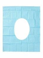 اشتري Generic 30-Piece Disposable Toilet Seat Cover Set Blue 46cm في الامارات