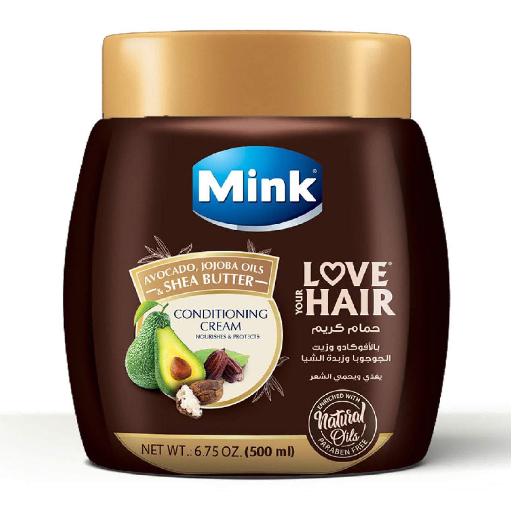 Buy Mink Hair Conditioning Cream Avocado Shea Butter 500 Ml Online Shop Beauty Personal Care On Carrefour Egypt