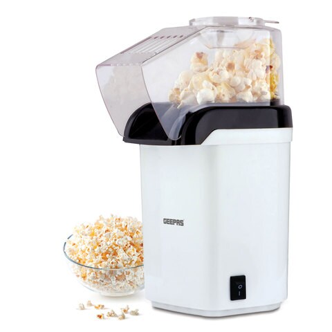 Buy Geepas 1200W Electric Popcorn Maker Makes Hot Fresh