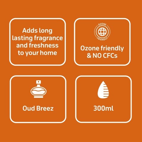 Carrefour Oud Breeze Air Freshener 300ml