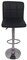Jjone Bar Stool Chair Adjustable Leather, Black
