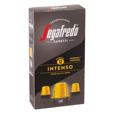 Segafredo Espresso Intenso Coffee Capsules Compatible Dolce Gusto