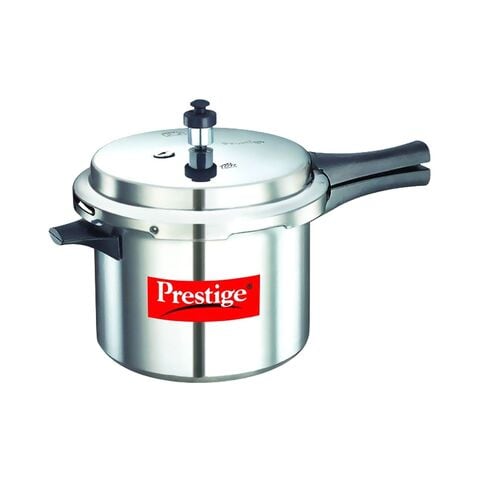 Prestige Popular Aluminium Pressure Cooker Silver 5L