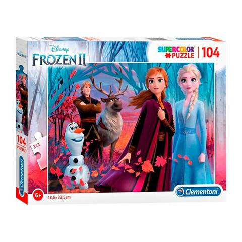 Clementoni frozen 2 puzzle 104 pieces price in Saudi Arabia | Carrefour ...
