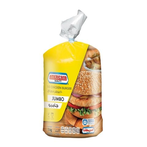 مليودرامي ثبط قوي  Buy Americana jumbo chicken burger 1 Kg Online - Shop Frozen Food on  Carrefour Saudi Arabia