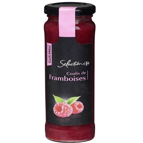 Carrefour Selection Grout Raspberry 165g