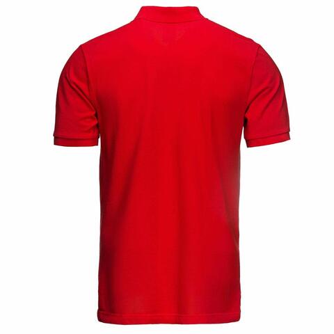 Santhome Men&#39;s Secure Anti-Microbial Half Sleeve Polo T-Shirt, 2X-Large, Red