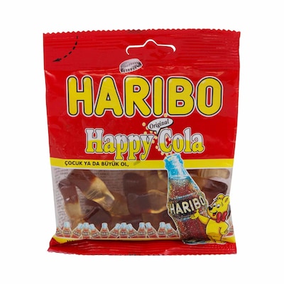 Haribo Original Happy Cola Gummy 160G Halal 