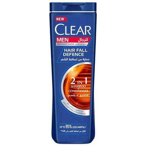 Clear Shampoo Anti Dandruff 2 In 1 Hair Fall Defence 600 Ml