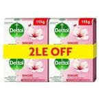 Buy Dettol Antibacterial Soap - Skincare - 115 gram - 4 Piece in Egypt
