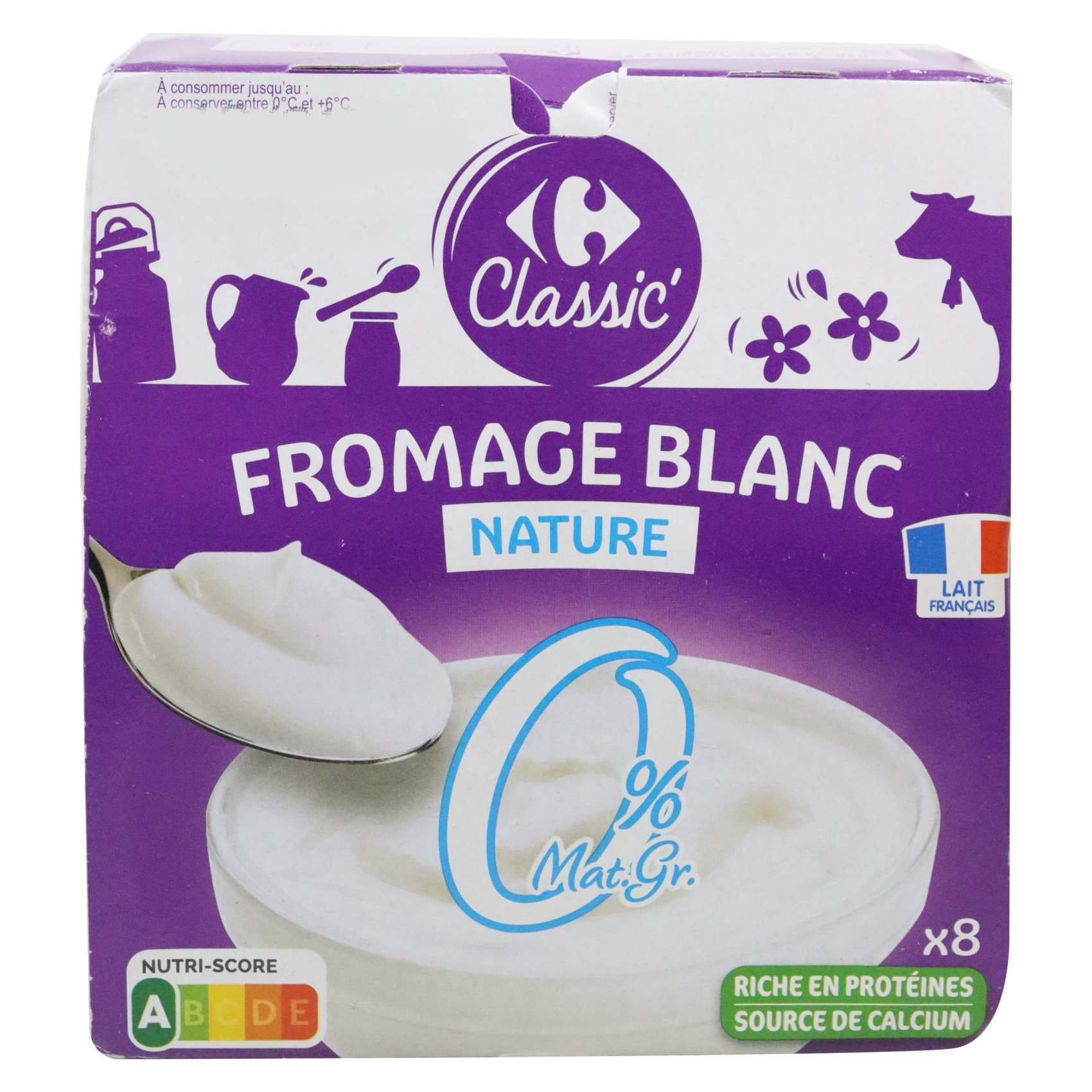 Fromage blanc nature 2Kg Milky Food