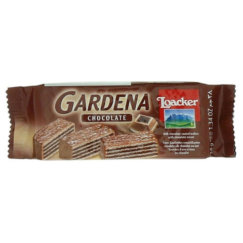 Buy Loacker Gardena Chocolate Wafers 38g in Saudi Arabia
