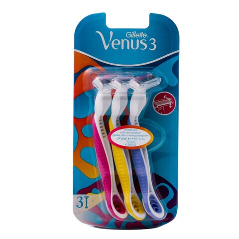 Gillette Simply Venus 3 Plus Women&#39;s Disposable Razor 3 Pieces