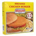 Buy Americana Breaded Chicken Burger 672g in Kuwait