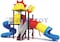 Rainbow Toys - Outdoor Children Playground Set Garden Climbing frame Swing Slide 5.7 * 4.7 * 3.3 Meter RW-12042