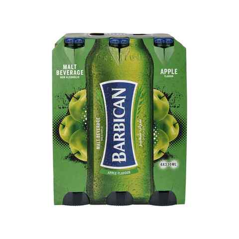 Barbican Apple Flavoured Non-Alcoholic Malt Beverage 330ml Pack of 6