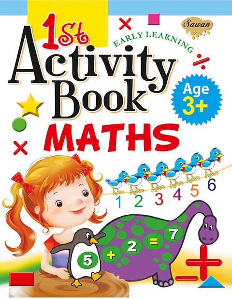 Sawan - 1St Activity Book Maths 3+