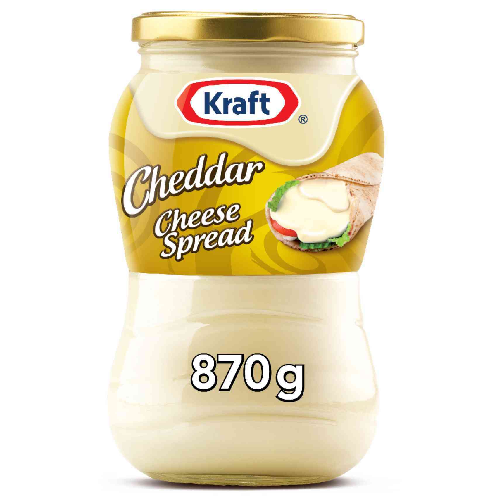 Buy Kraft Original Cheddar Cheese Spread Jar 870g Online Shop Fresh