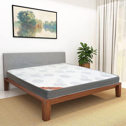 Karnak Home K Ortho Premium Medical Rebonded Foam Mattress Extra Firm Feel Reversible Mattress Premium Knitted Fabric 5 Years Warranty Small
